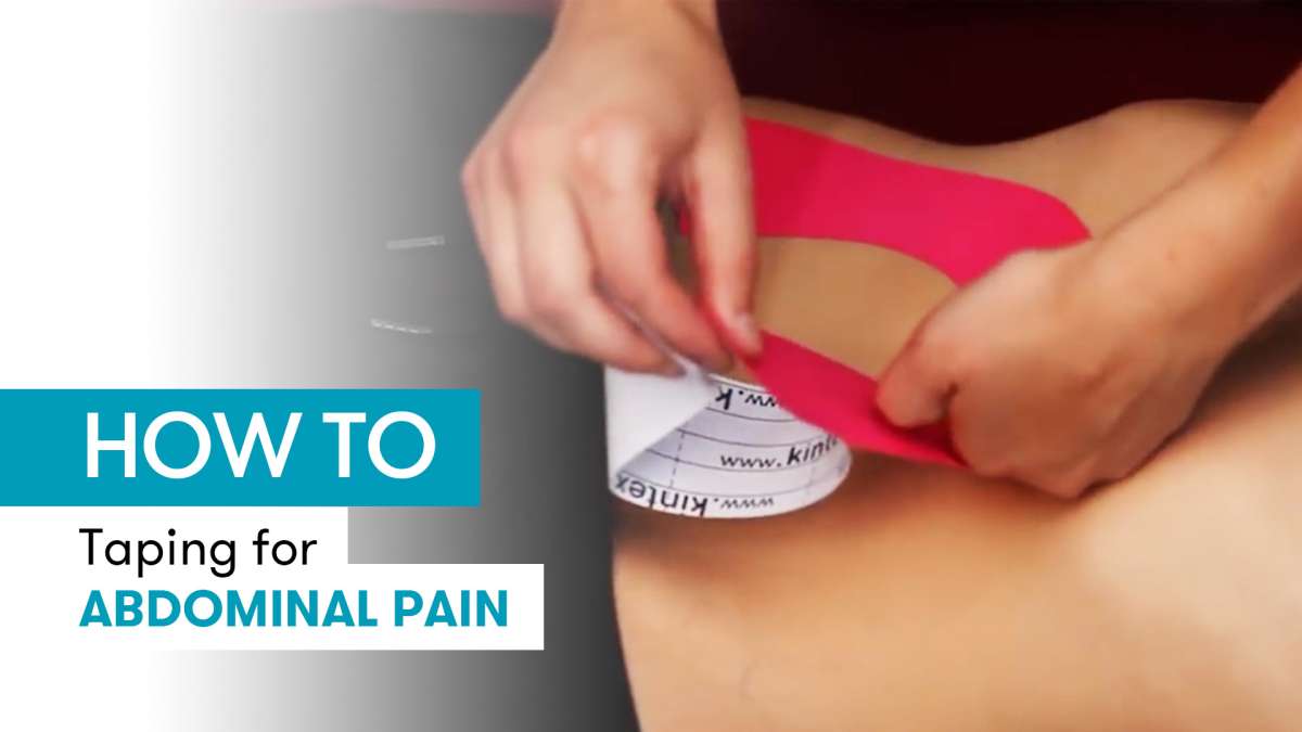 Gastrointestinal tract taping - Instructions with video