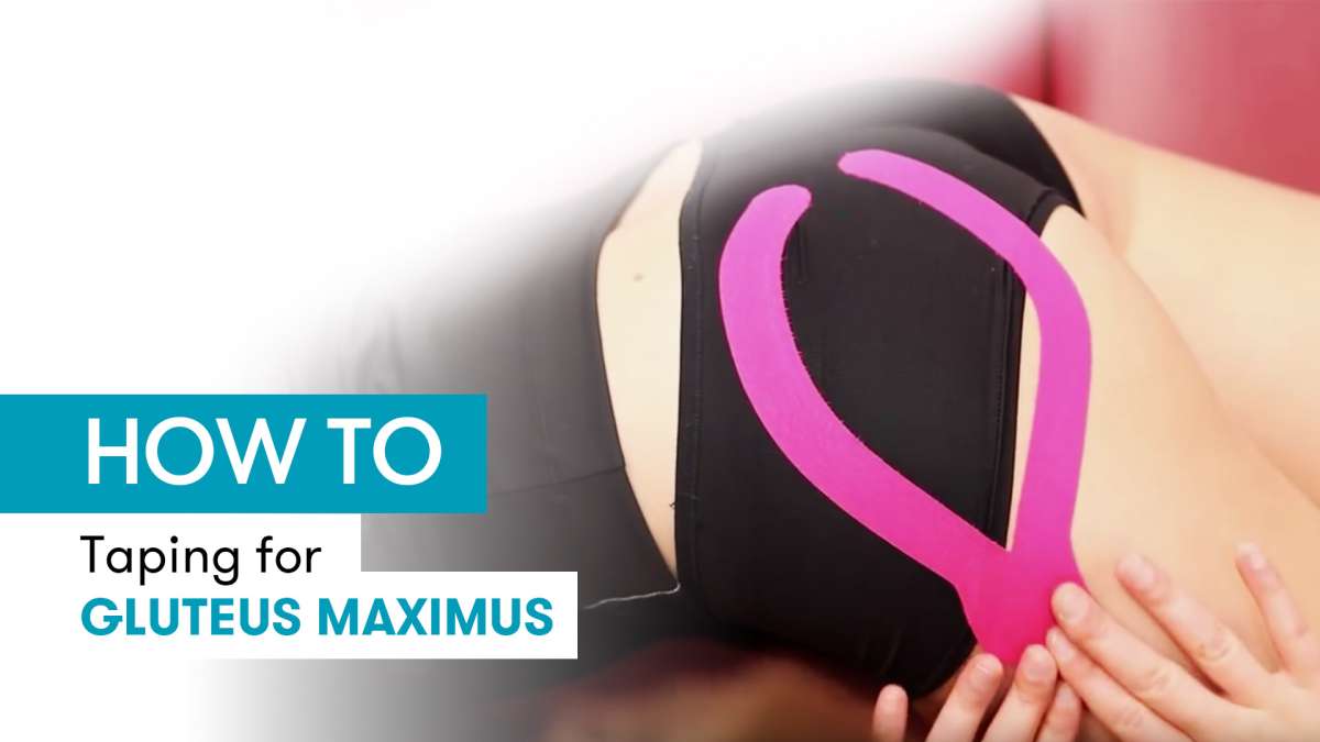 Gluteus taping (Maximus muscle) - Instructions with video